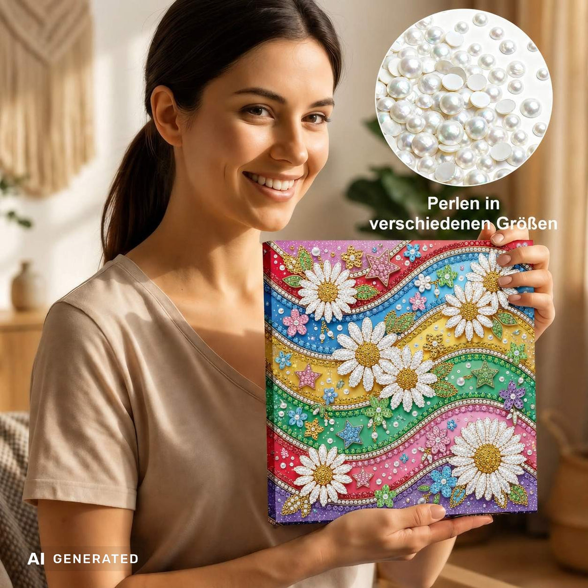 Glam Happy Daisies