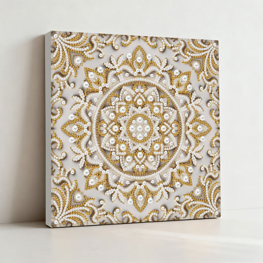 Golden Elegance Mandala